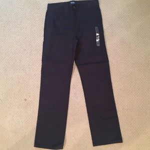 Children’s Place Navy Blue Boys Flat Front Chino